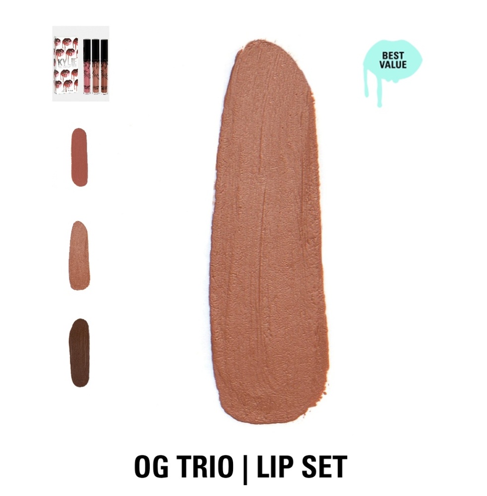 Kylie's "The OG Trio" Lip Set  3 Lipstick Singles - Picture 6 of 8